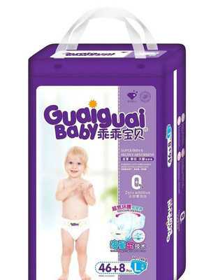 婴儿用品紫水晶纸尿裤 超薄无仿布 代理 母婴代理加盟